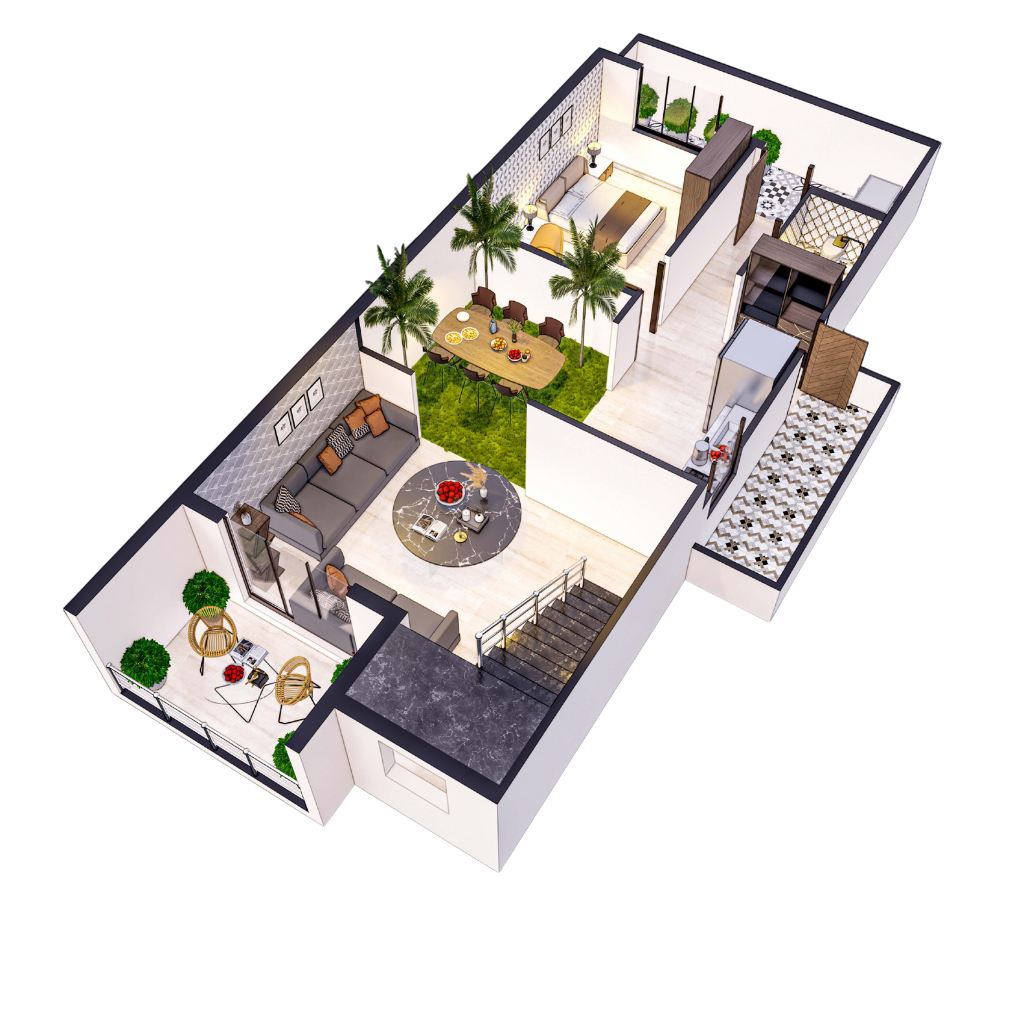 Anand forest 4bhk floor plan