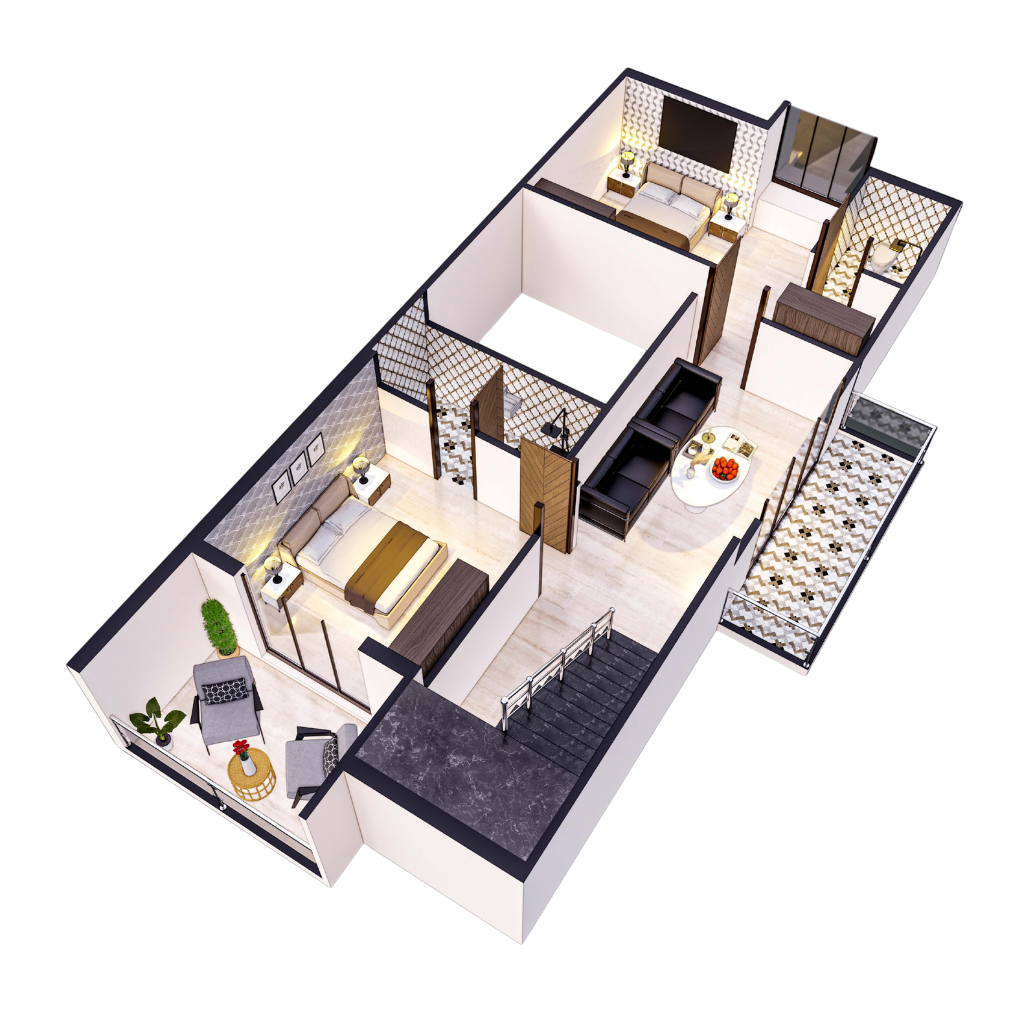 Anand forest 4bhk floor plan