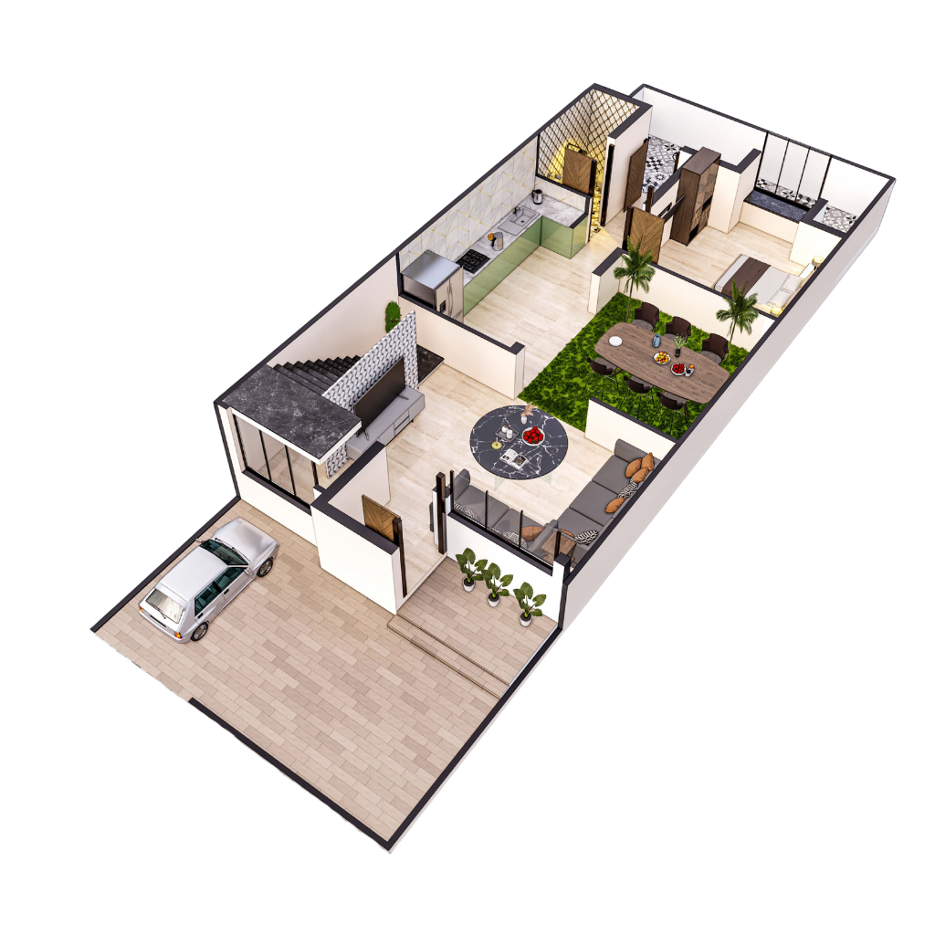 Anand forest 3bhk floor plan