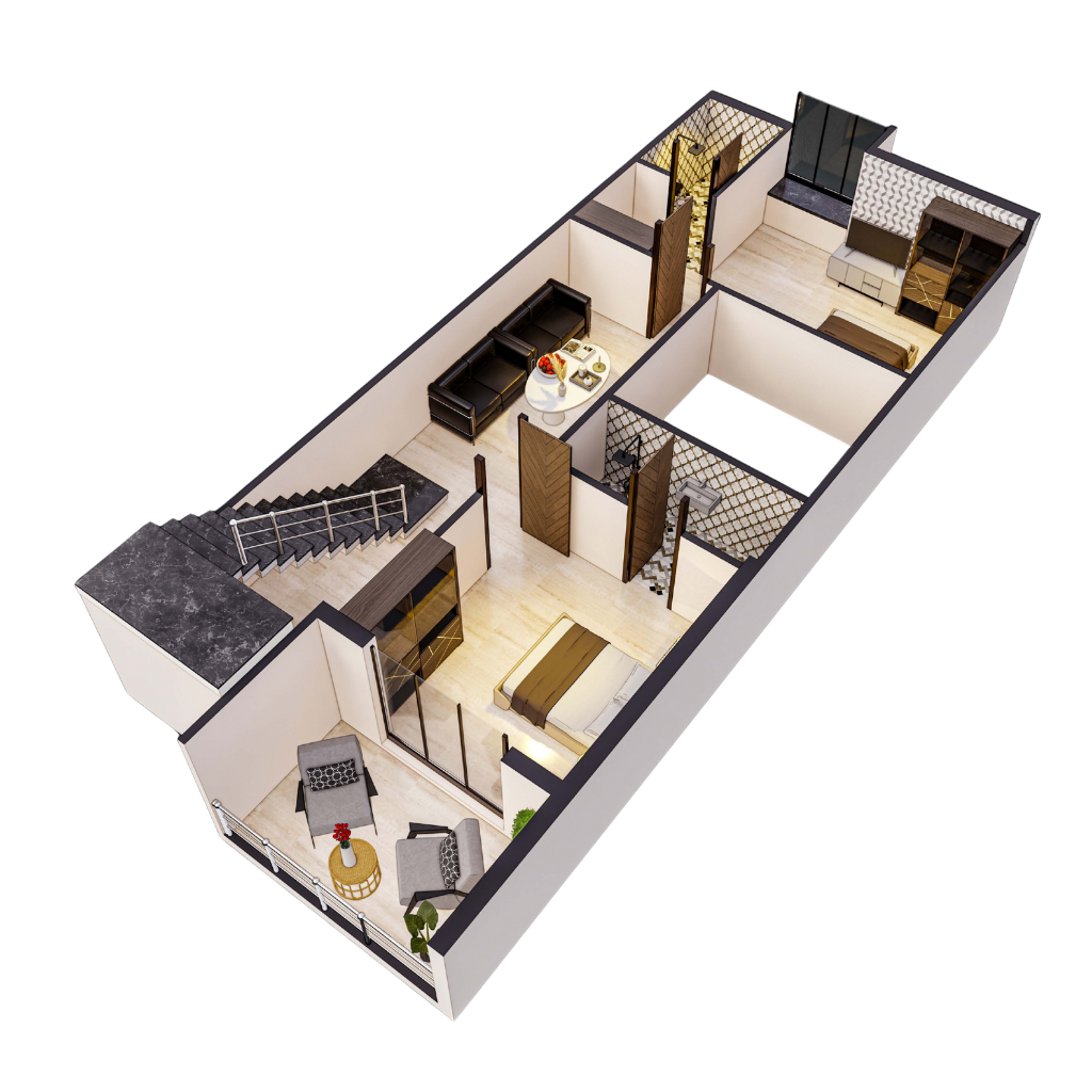 Anand forest 3bhk floor plan