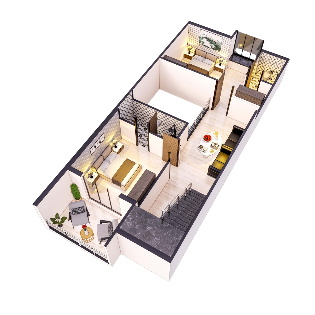 Anand forest 4bhk floor plan