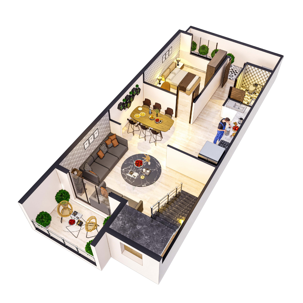 Anand forest 4bhk floor plan