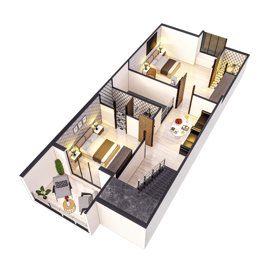 Anand forest 4bhk floor plan